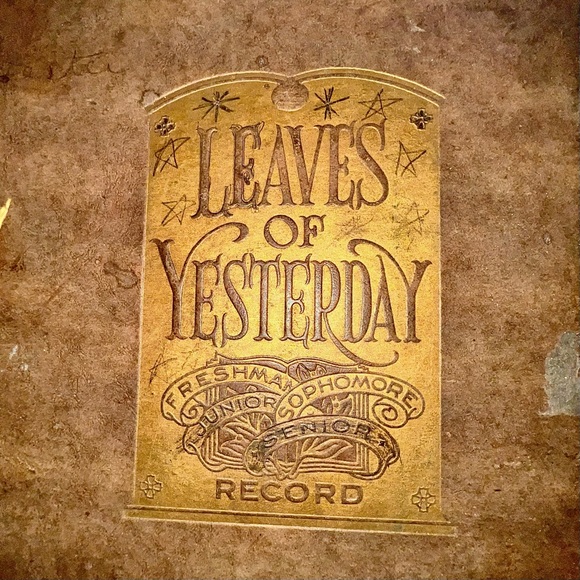 Antique Scrapbook  1928’ 10X14” 16 Pages Front & Back Pages Are In Nice Cond. - Picture 2 of 16